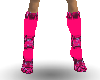 Pink Lace Stiletto bots