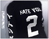 ◬ hate you