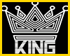 CROWN KING+4GOLD CHAINS