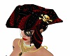 BC BEL HAT PIRATE RED