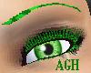 [AGH] Green eyelashebrow