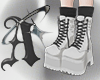 A - White Boots