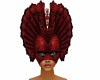 KQ Red Baroque Mask