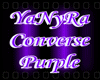 ~YaNyRa Converse Purple~