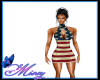 Missy AmericanFlag Dress