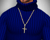 ! Muscle Sweater Blue