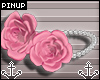 ⚓ | Rose Choker Pink