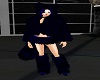 Blue Fur Coat V1