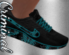 Matrix Teal Shoes