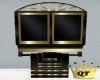 QT~Golden Towel Rack