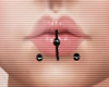 ☣ Lip piercing set