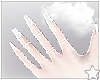 R. Nail -rings white