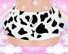 ✧.° Kids Cow Shorts