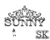 (SK)3D Sunny Silver Sign