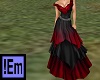 !Em Red Black Vamp Gown2