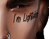 Lightskin face tattoo
