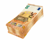 money euro pile