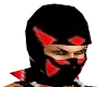 black & red ninjato mask