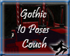 Gothic 10 Poses Couch