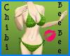 Lime Ruffle Bikini