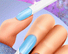 ¨ Nails Baby Blue