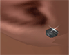 Small Blk Diamond Stud