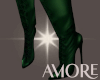 Amore Fall Green Boots