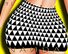 B4LM4IN B&W SKIRT RL