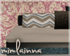 |M| Chevron Pillow Bench