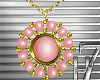 *Pink Rosetta Necklace