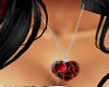 Abstract Heart Necklace