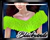 Green Fur Shawl AddOn