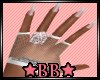 [BB]White Netted Gloves