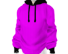 hot pink hoodie m