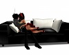 lovers kiss couch