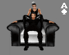 (A)Cute Black Chair