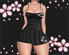 Jeans Dress Black Cross