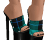 Plaid Turquoise
