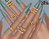 D. Gigi Nails+Rings!