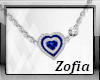 Heart Saphire Necklace