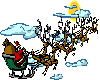 Santa and raindeer 2