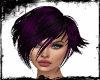 hair  purple black
