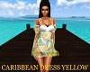 Caribbean Dress Yellow