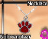 NLNT*Paw Print Necklace