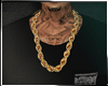 F|90s Gold Rope Necklace