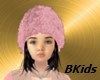 BK Hat Fur+Hair Black