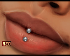 Lip Piercing Silver