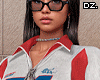 D. Minji Race Zipper Top