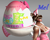 (ZN) Bunny Egg Basket Ml
