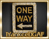 |bk| One Way Chain Gold